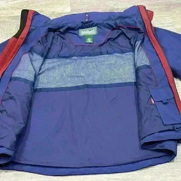 LL Bean Men’s Rain Jacket/ Windbreaker Style# 0BCY9 Sz Large Reg - EUC - Picture 5 of 15
